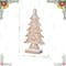 Glitzhome® 14.5" Resin Christmas Tree Table Decor